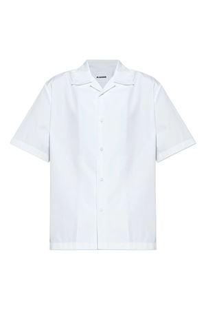 Short-sleeved cotton poplin shirt JIL SANDER | J22DL0363J45001100